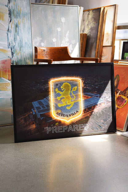 Aston Villa LED paveikslas – nuotrauka 5
