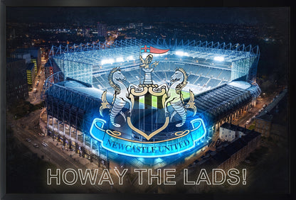 Newcastle United LED paveikslas – nuotrauka 2