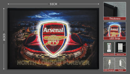 Arsenal LED paveikslas – nuotrauka 8