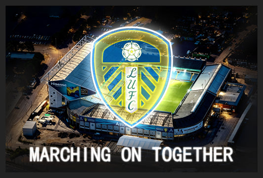 Leeds United LED paveikslas – nuotrauka 2