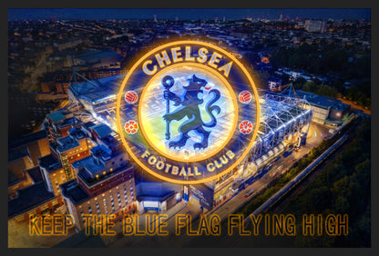 Chelsea FC LED paveikslas – nuotrauka 2