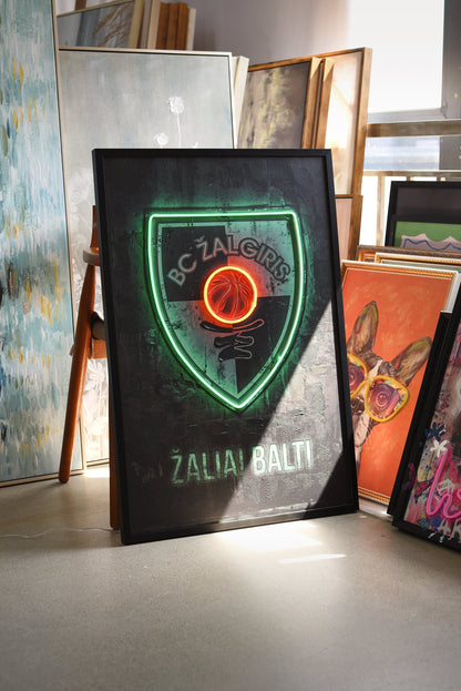BC Žalgiris LED paveikslas – nuotrauka 5