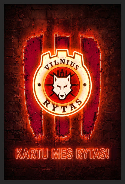 Vilnius Rytas LED paveikslas – nuotrauka 2