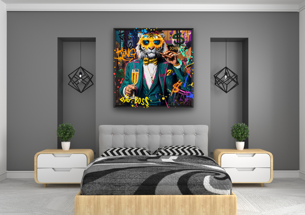 Big Boss Tiger LED paveikslas – nuotrauka 8
