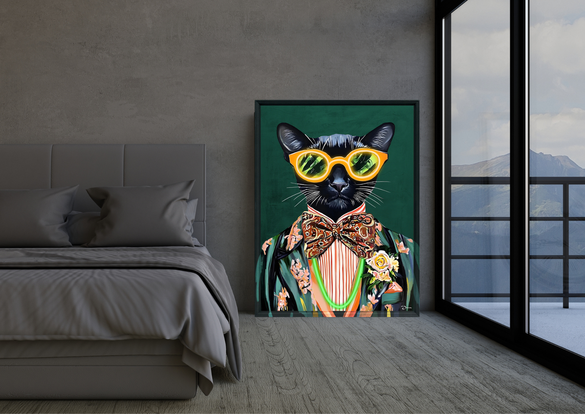 Cool Cat LED paveikslas – nuotrauka 8