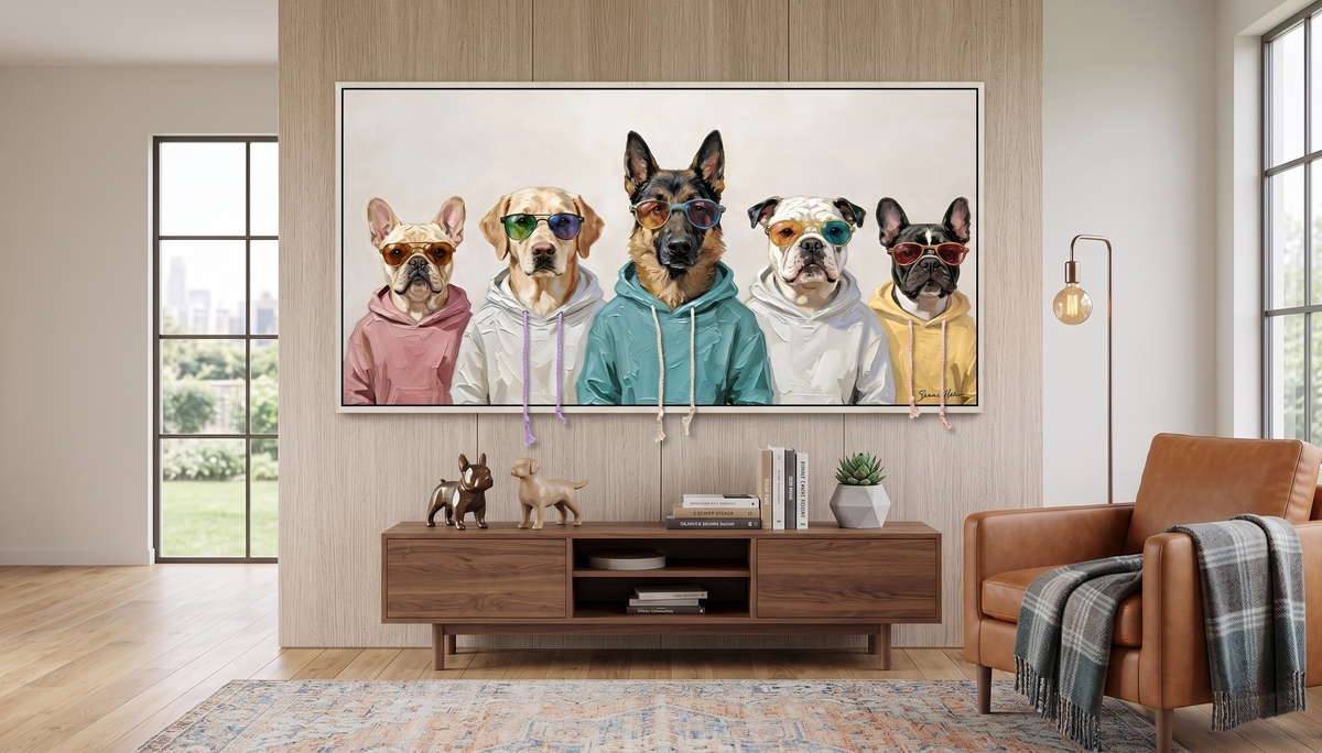 Cool Dogs Crew 3D paveikslas – nuotrauka 5