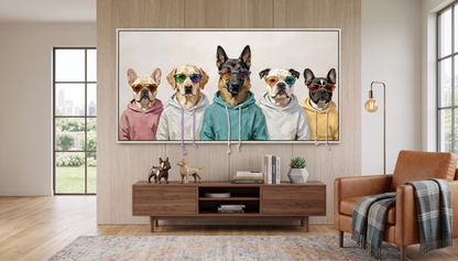 Cool Dogs Crew 3D paveikslas – nuotrauka 5