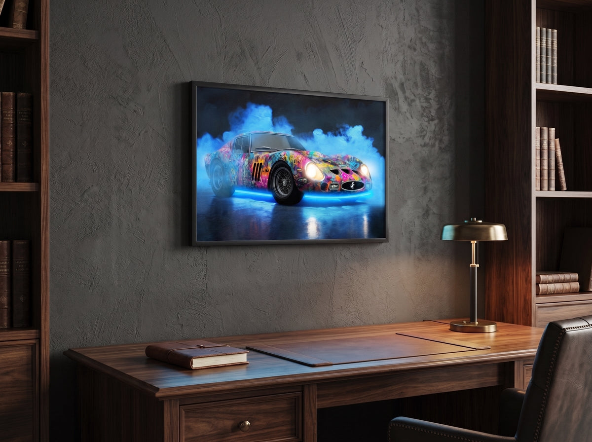 Urban Racing Legend LED paveikslas – nuotrauka 8