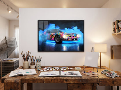 Urban Racing Legend LED paveikslas – nuotrauka 4