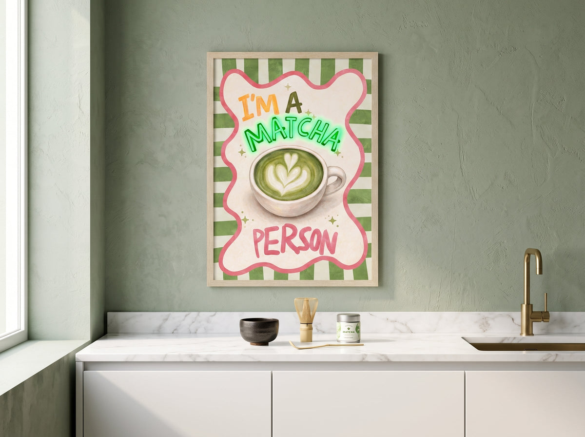 Matcha Person LED paveikslas – nuotrauka 6