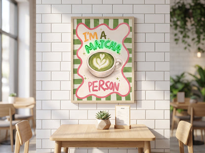 Matcha Person LED paveikslas – nuotrauka 8