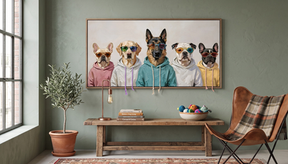 Cool Dogs Crew 3D paveikslas – nuotrauka 2