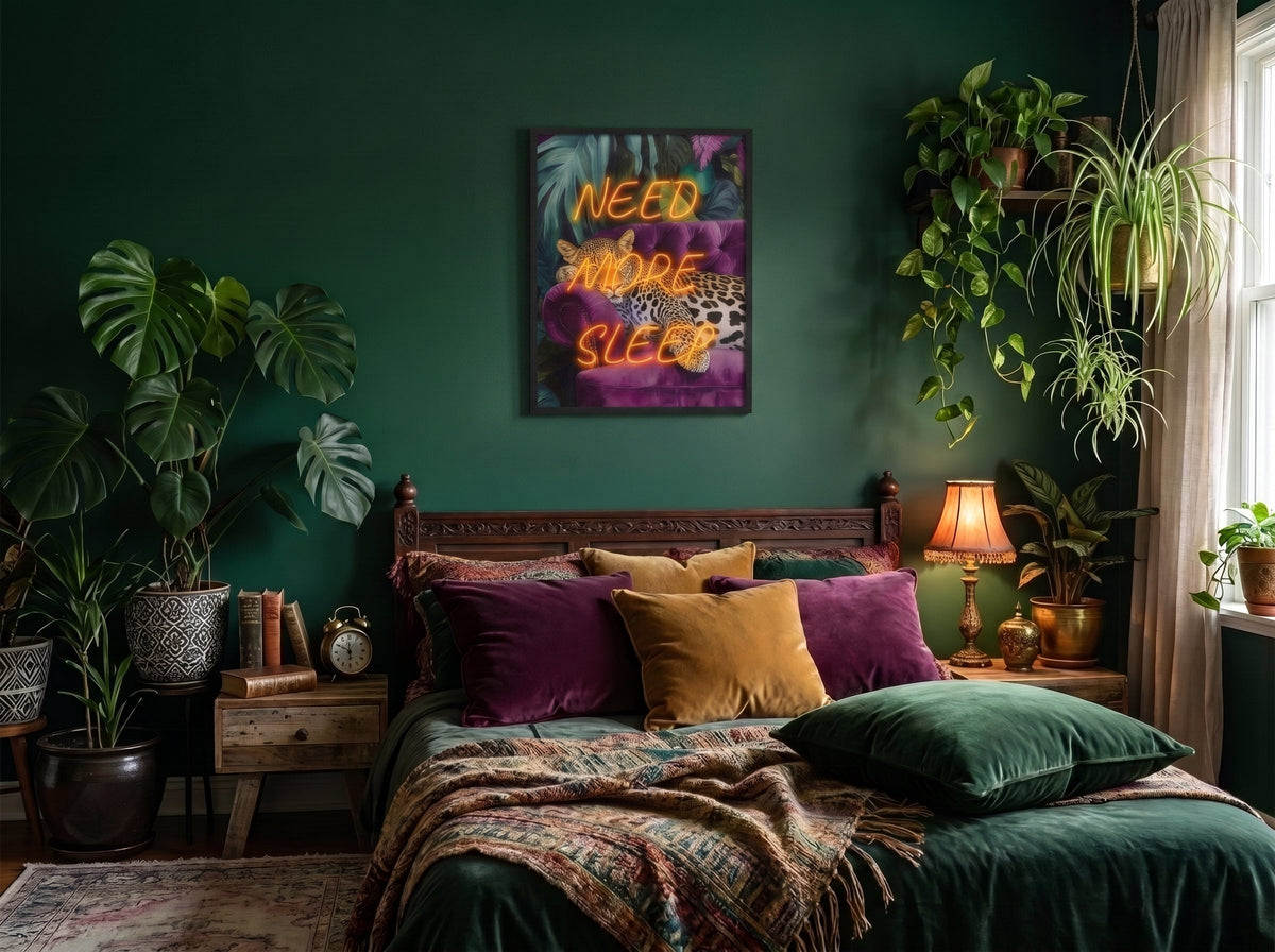 Need More Sleep LED paveikslas – nuotrauka 4