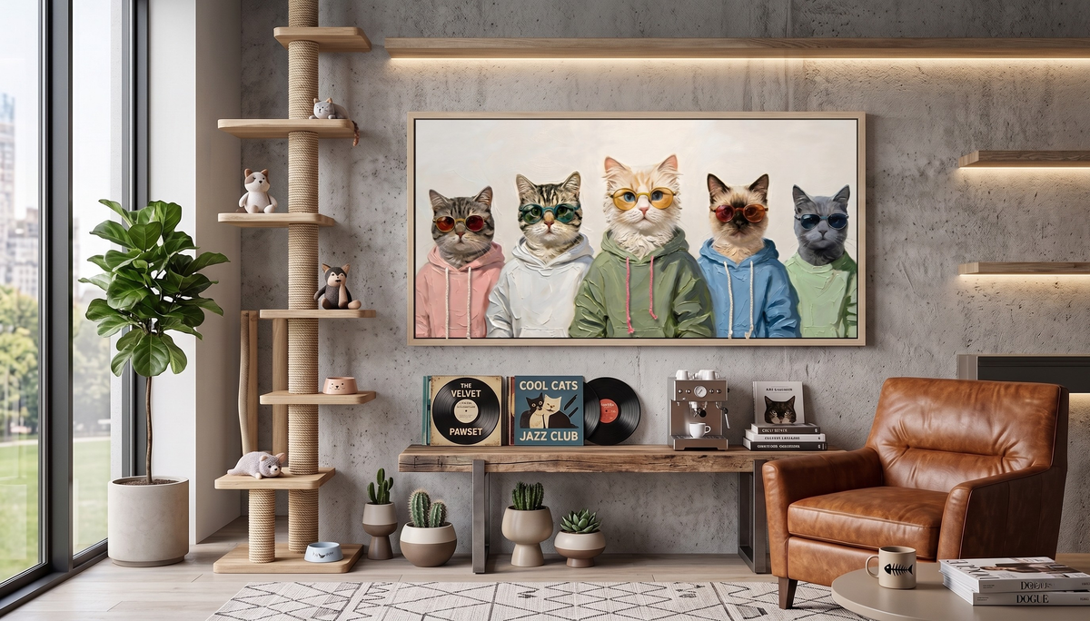 Cool Cats Crew 3D paveikslas – nuotrauka 6