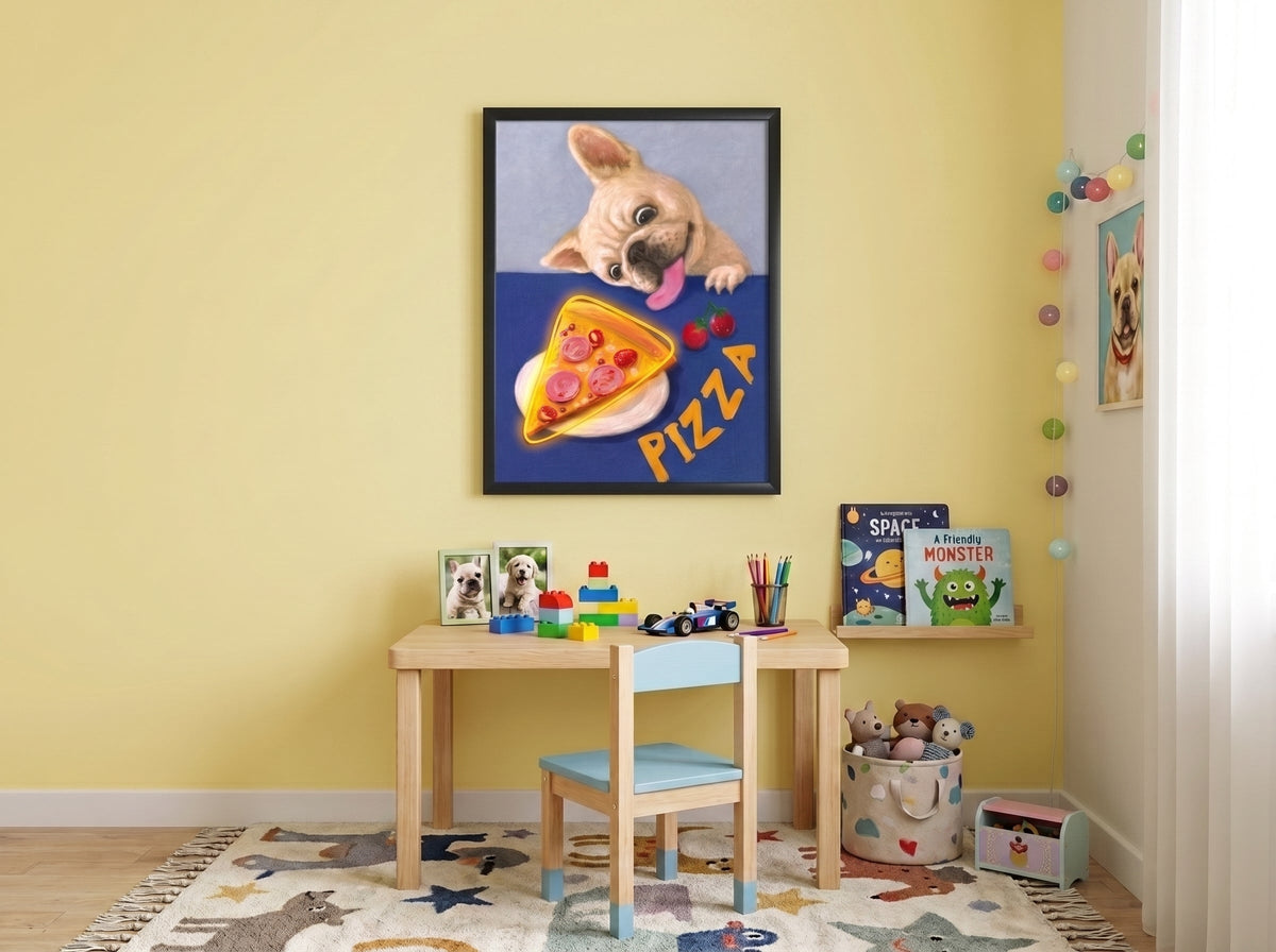 Pizza Please LED paveikslas – nuotrauka 8