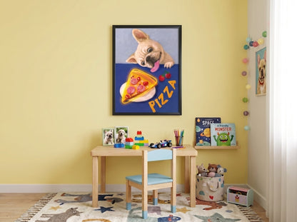 Pizza Please LED paveikslas – nuotrauka 8