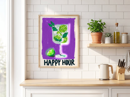 Happy Hour LED paveikslas – nuotrauka 8