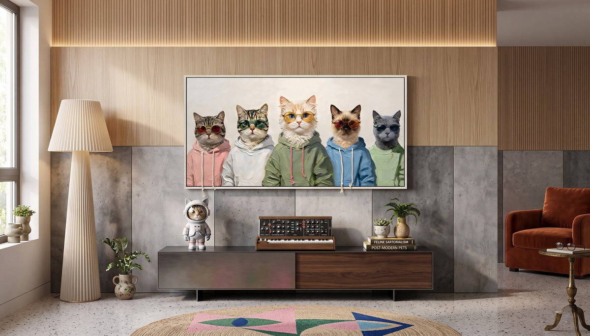 Cool Cats Crew 3D paveikslas – nuotrauka 2