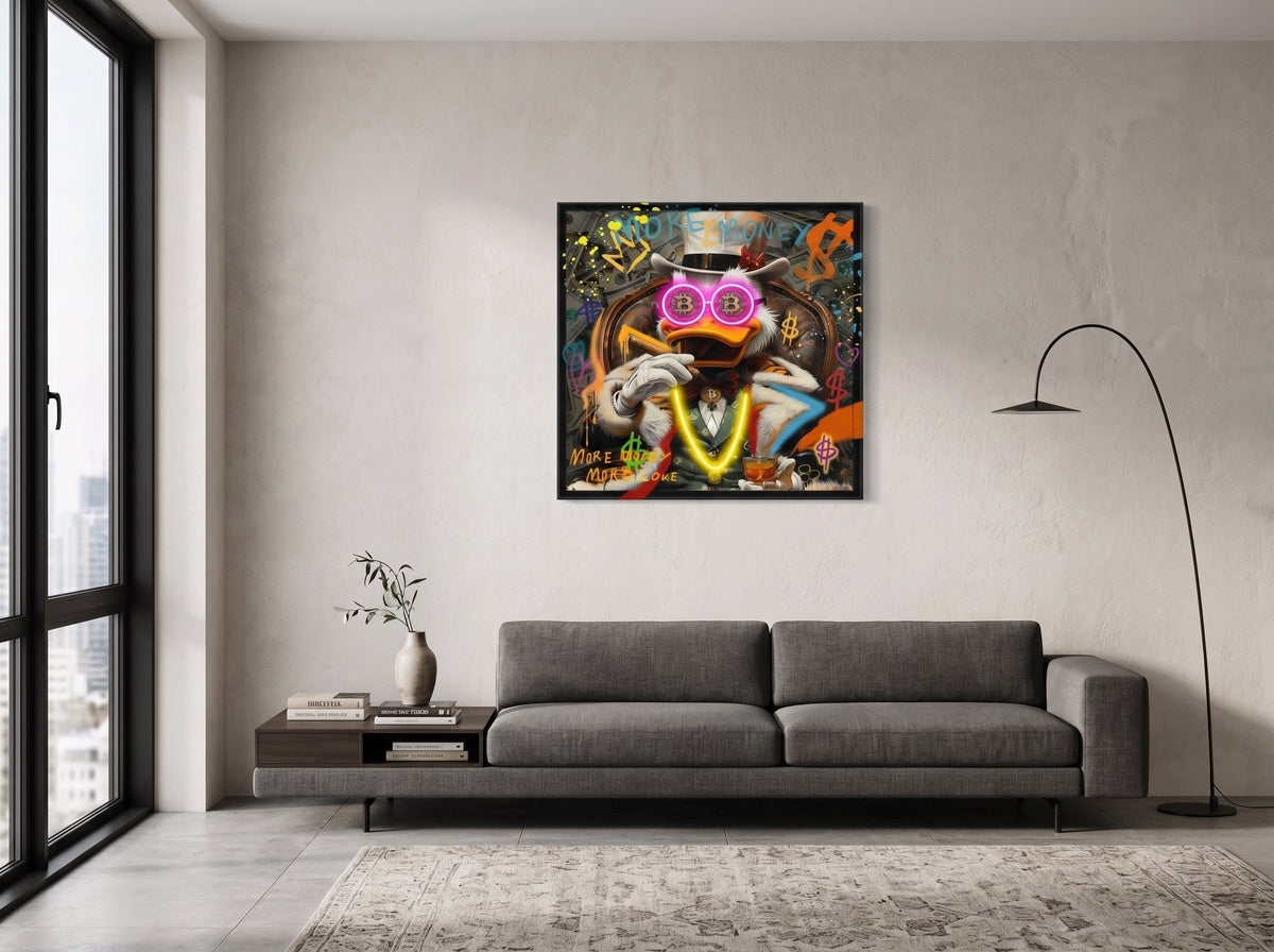 Crypto King LED paveikslas – nuotrauka 8