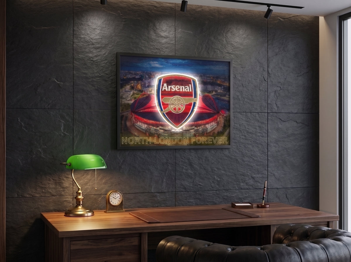 Arsenal LED paveikslas – nuotrauka 6