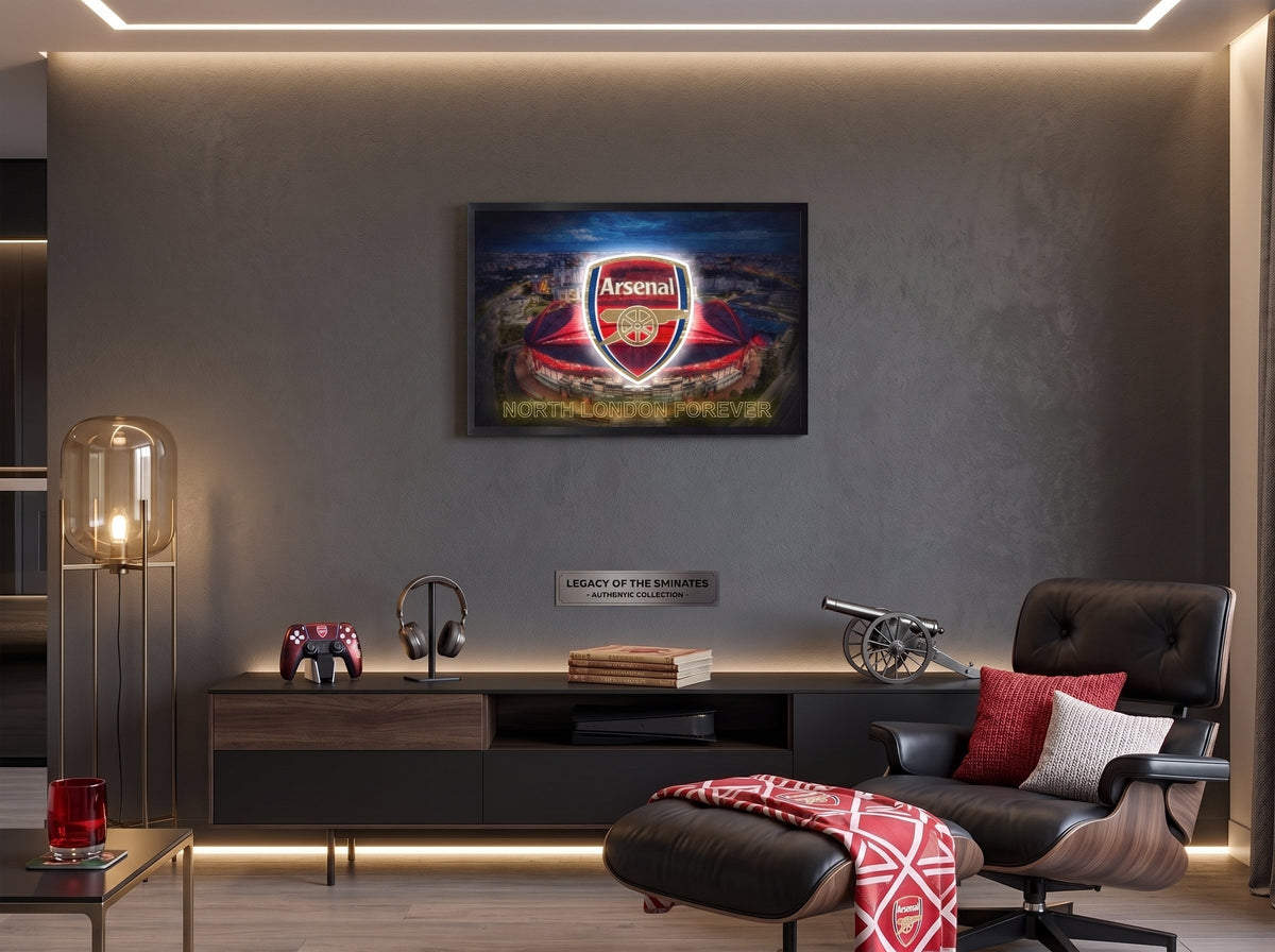 Arsenal LED paveikslas – nuotrauka 7