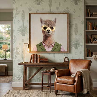 Stylish Llama LED paveikslas – nuotrauka 8