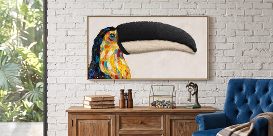 Vibrant Toucan 3D paveikslas – nuotrauka 2