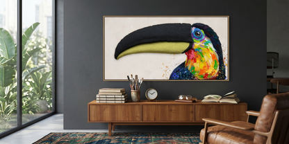 Vibrant Toucan 3D paveikslas – nuotrauka 5