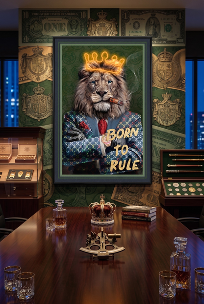 Born to Rule LED paveikslas – nuotrauka 8