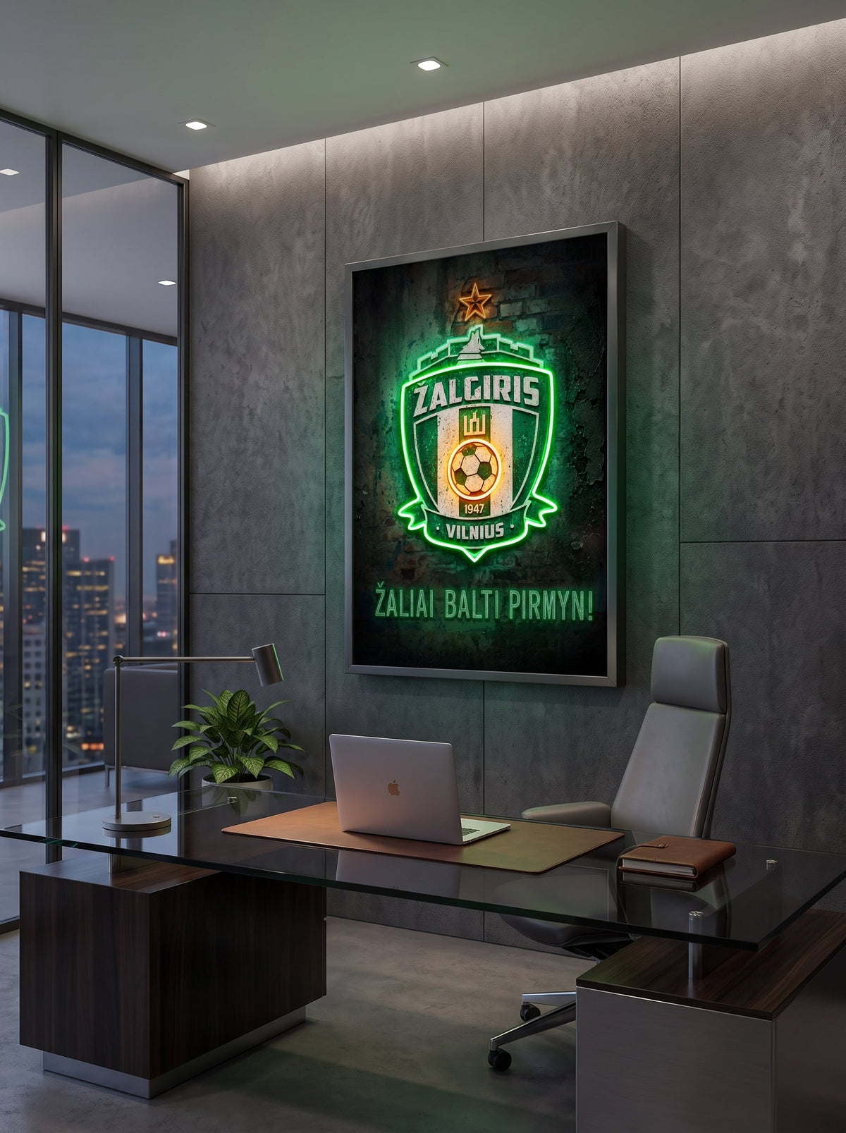 Žalgiris Vilnius LED paveikslas – nuotrauka 8