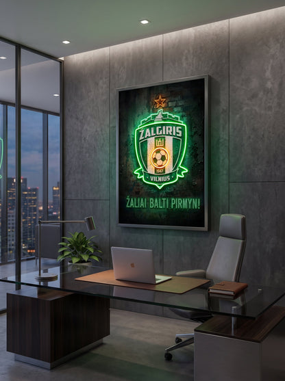 Žalgiris Vilnius LED paveikslas – nuotrauka 8