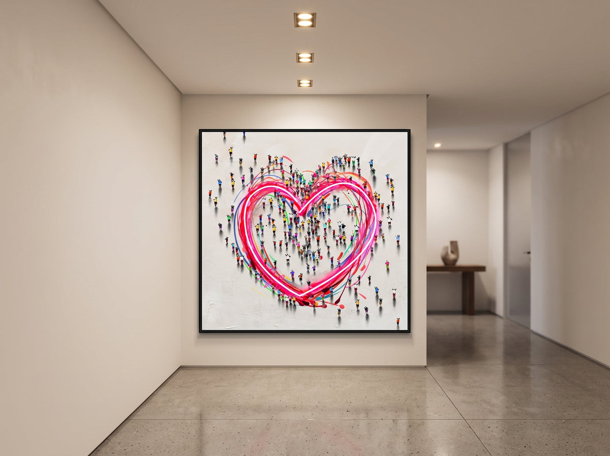 Together in Love LED paveikslas – nuotrauka 5