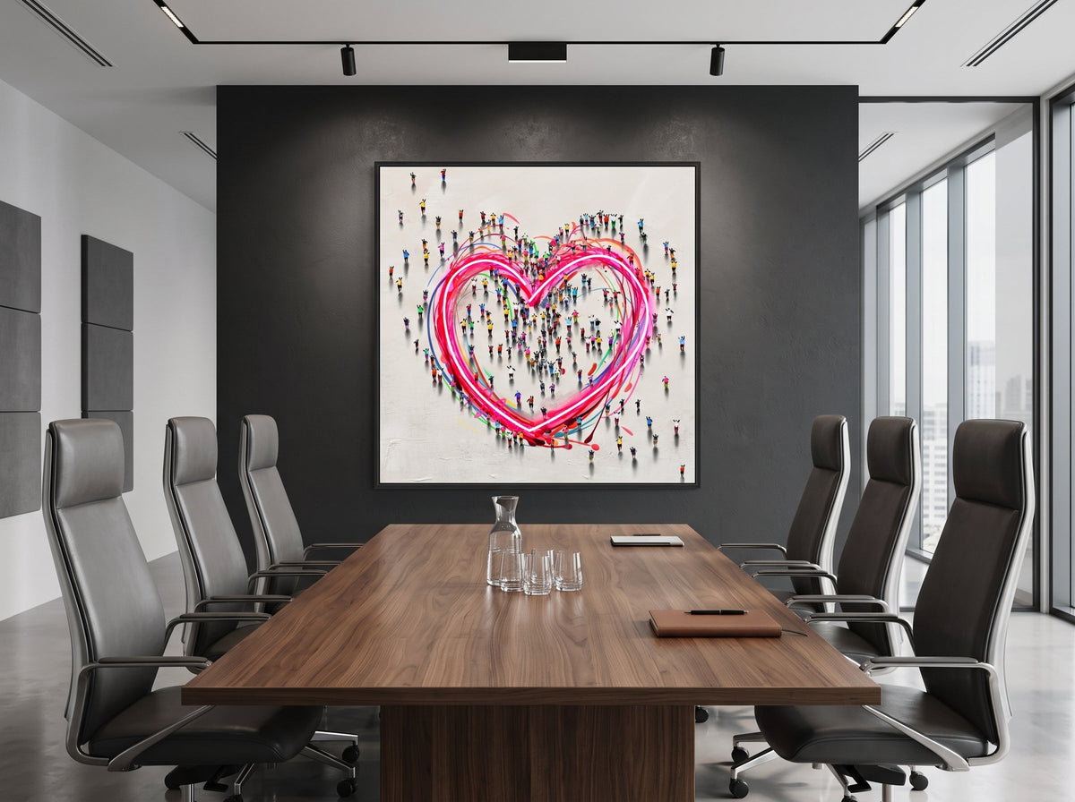 Together in Love LED paveikslas – nuotrauka 7