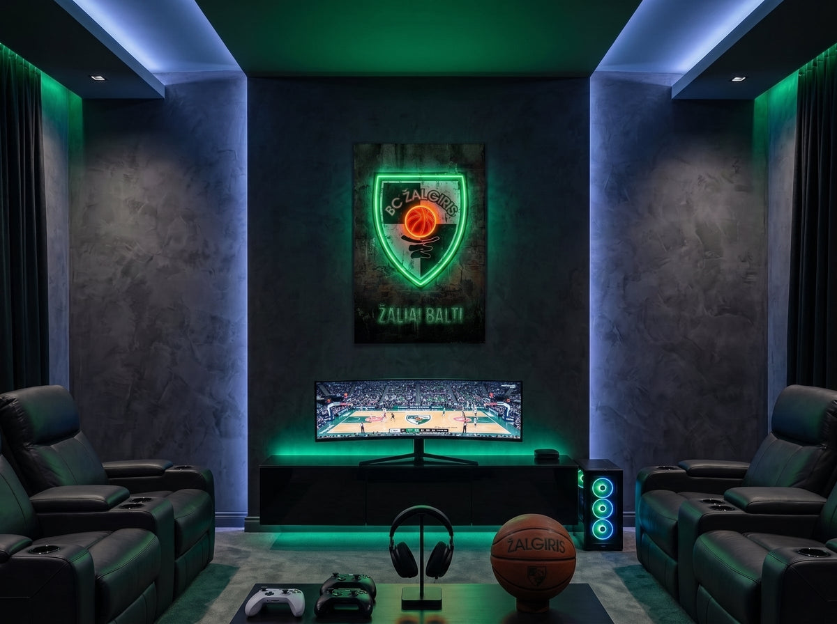 BC Žalgiris LED paveikslas – nuotrauka 4