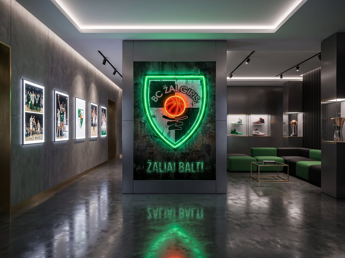 BC Žalgiris LED paveikslas – nuotrauka 6