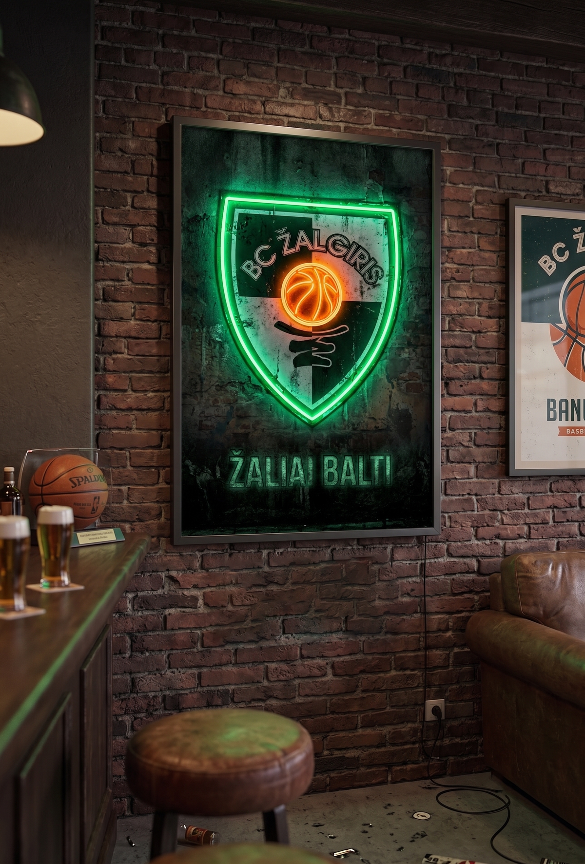 BC Žalgiris LED paveikslas – nuotrauka 8