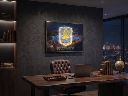 Aston Villa LED paveikslas – nuotrauka 4