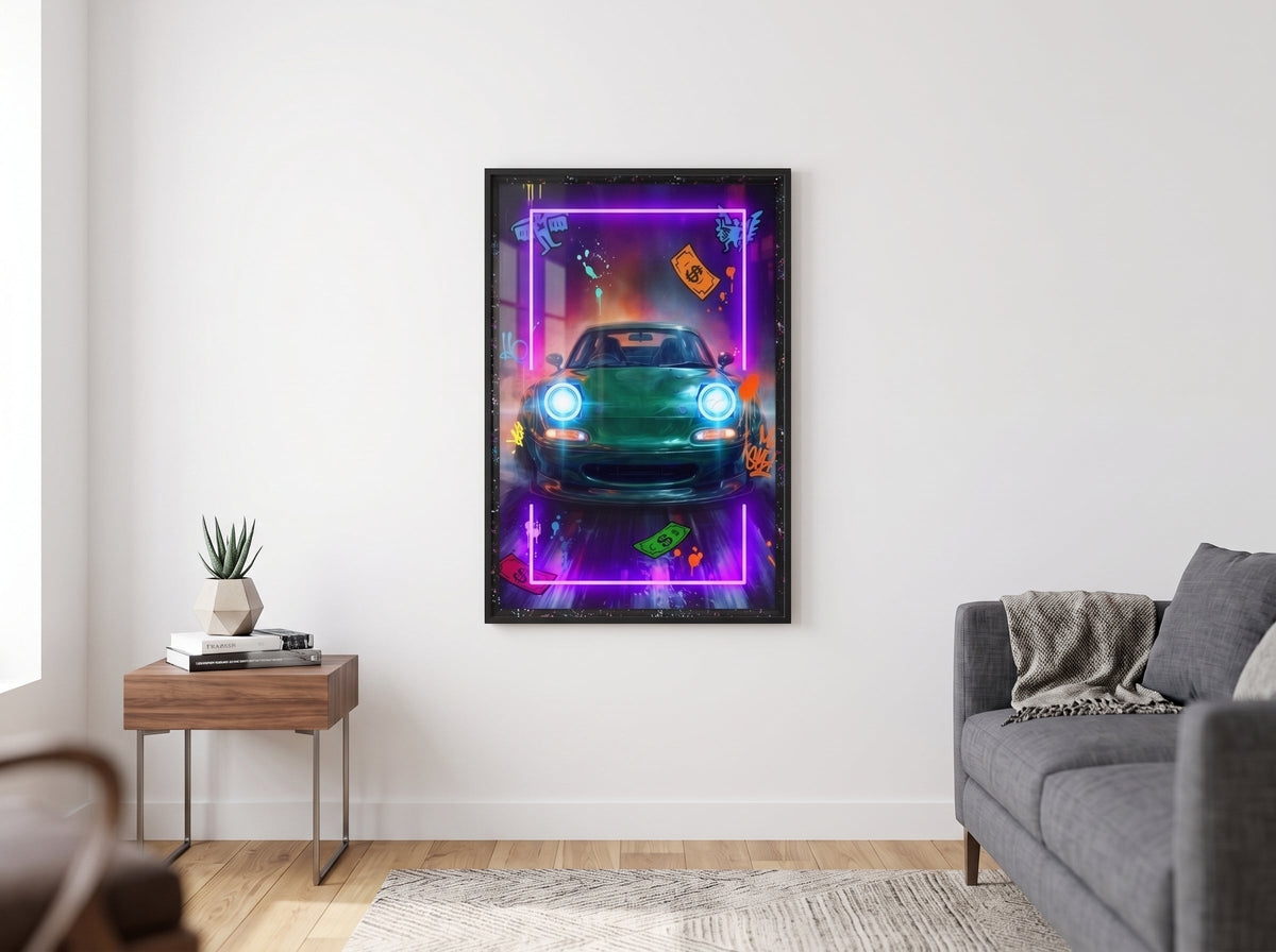 Neon Street Roadster LED paveikslas – nuotrauka 7