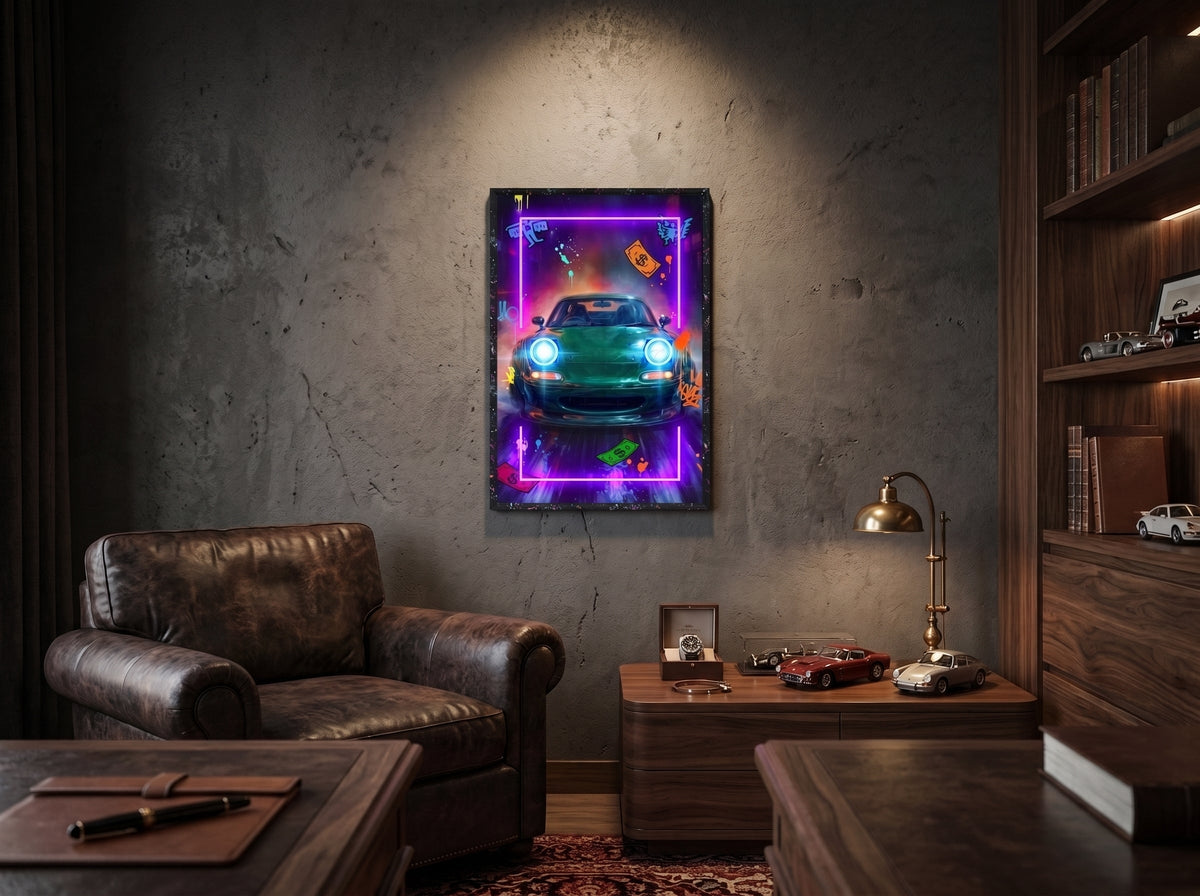 Neon Street Roadster LED paveikslas – nuotrauka 8