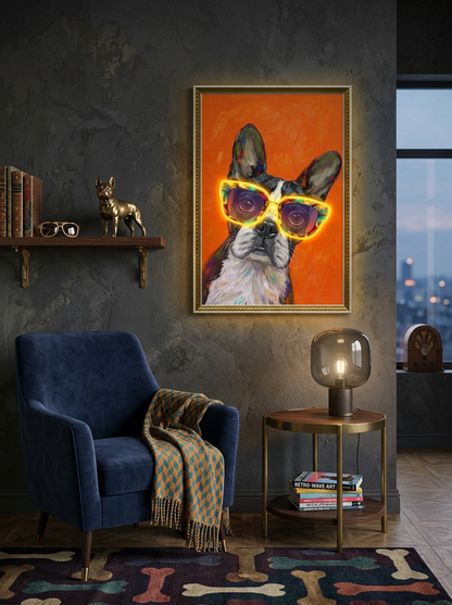 Cool Dog LED paveikslas – nuotrauka 6