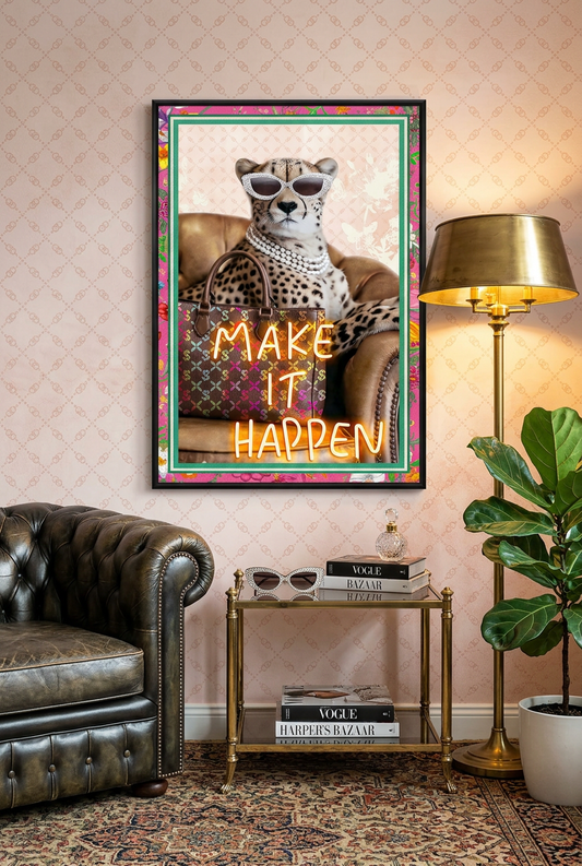 Make It Happen LED paveikslas – nuotrauka 2
