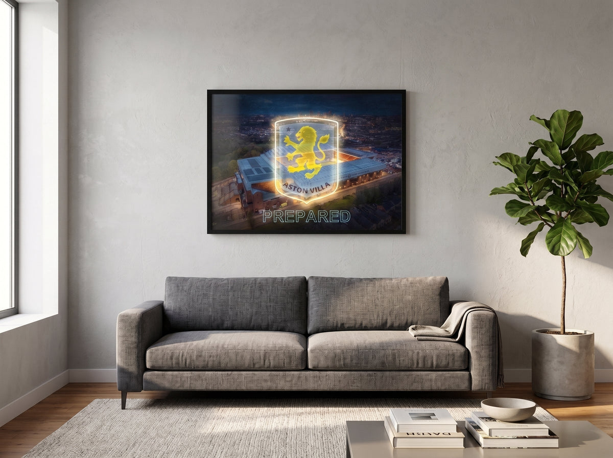Aston Villa LED paveikslas – nuotrauka 6