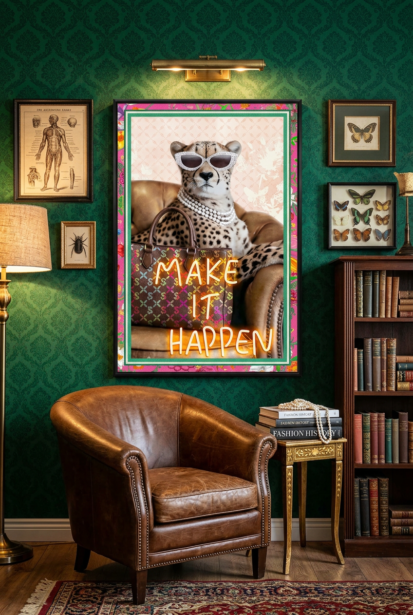 Make It Happen LED paveikslas – nuotrauka 7