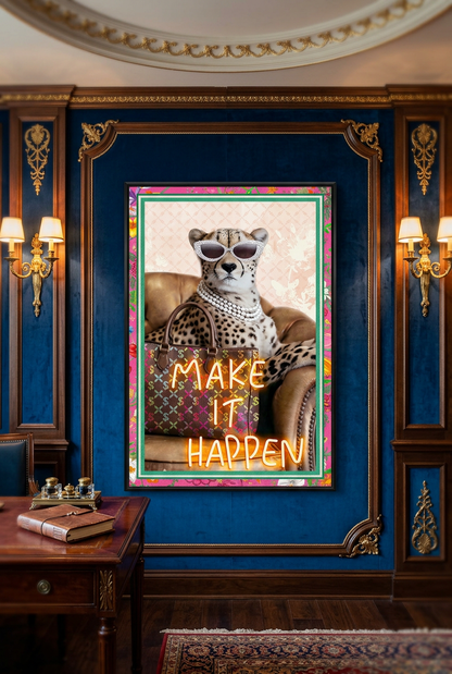 Make It Happen LED paveikslas – nuotrauka 5
