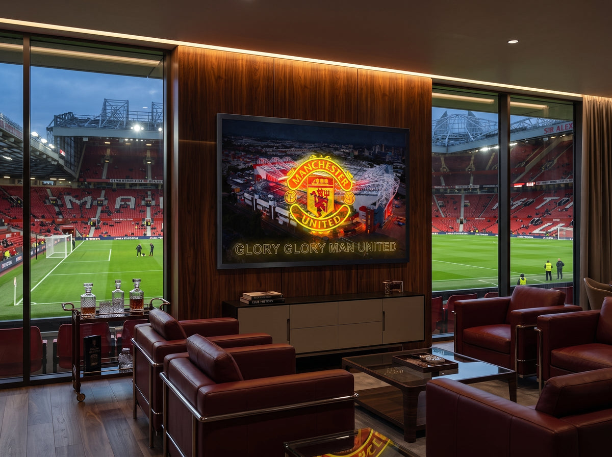 Manchester United LED paveikslas – nuotrauka 8