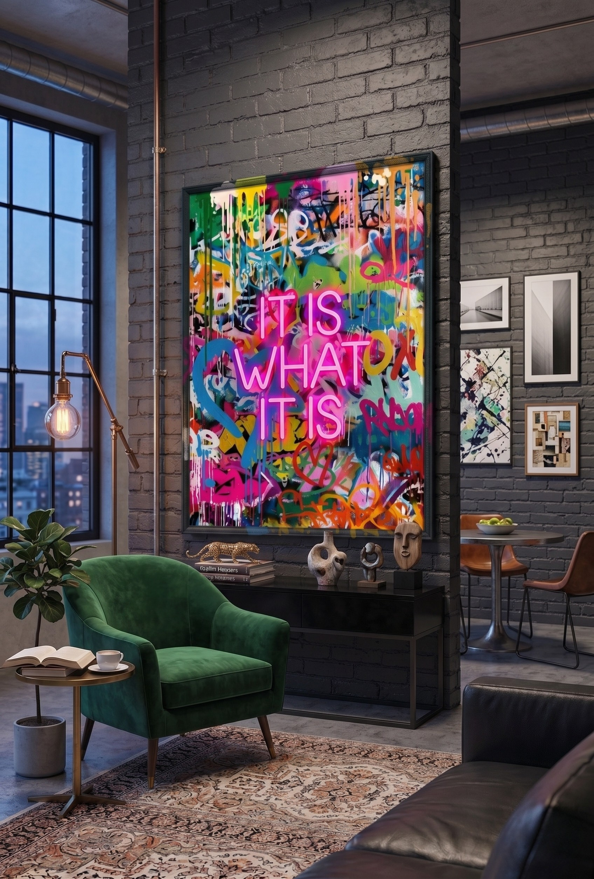It Is What It Is LED paveikslas – nuotrauka 8