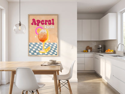 Aperol Spritz LED paveikslas – nuotrauka 4