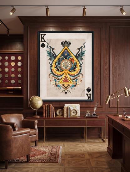 King of Spades LED paveikslas – nuotrauka 8