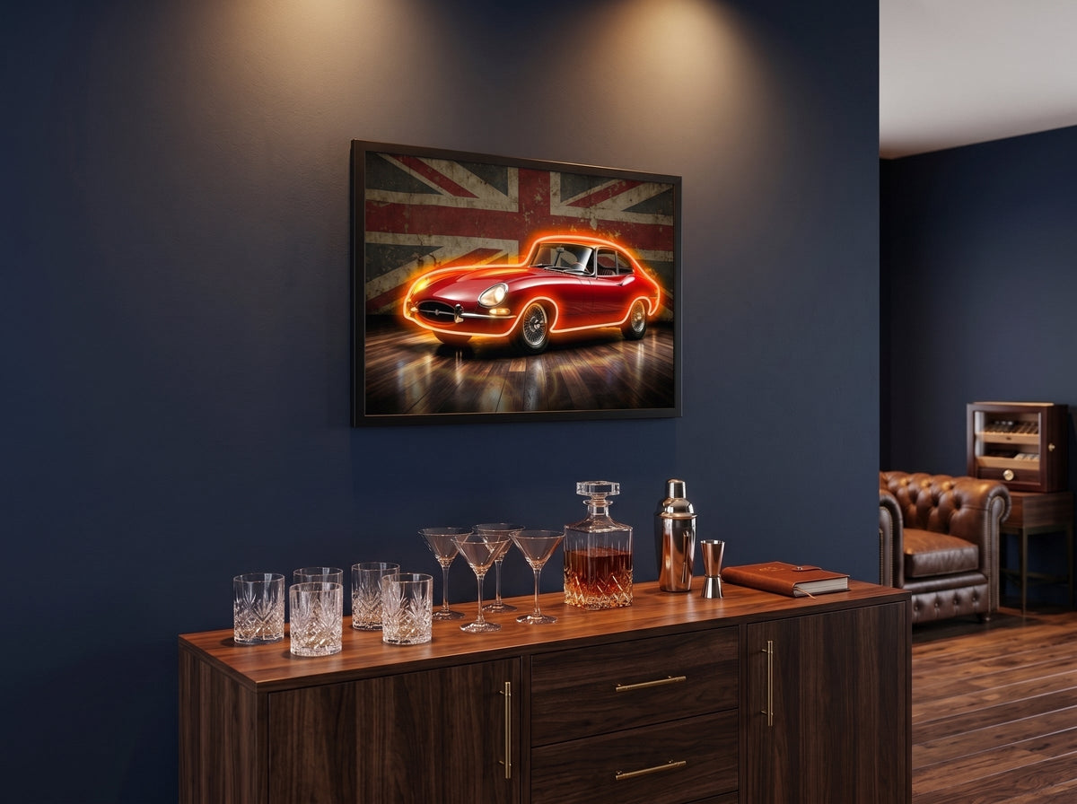 British Racing Heritage LED paveikslas – nuotrauka 4