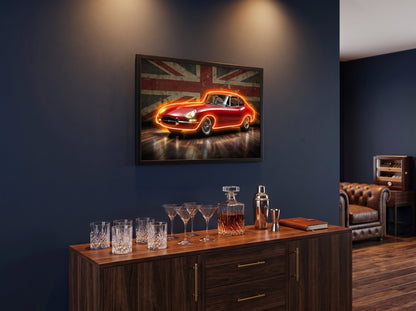 British Racing Heritage LED paveikslas – nuotrauka 4